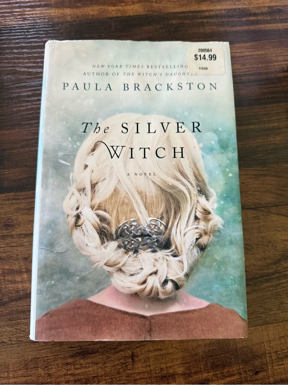 The Witch's Daughter hardcover- Seafoam Green Back Cover